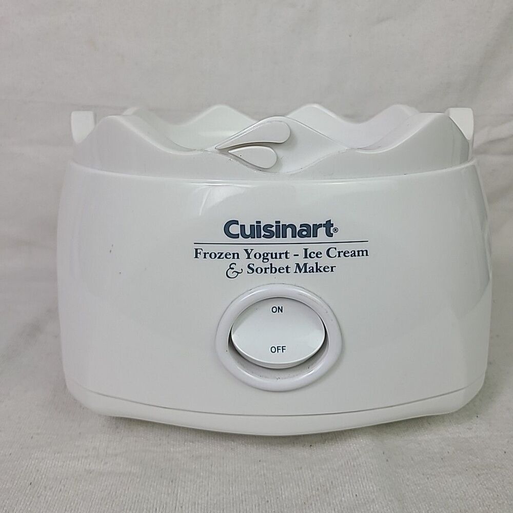 Cuisinart Ice Cream Frozen Yogurt Sorbet Maker ICE-20 Base only